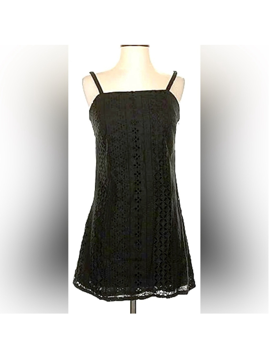 Sanctuary Dresses & Skirts - Sanctuary Black Eyelet Sleeveless MiniDress